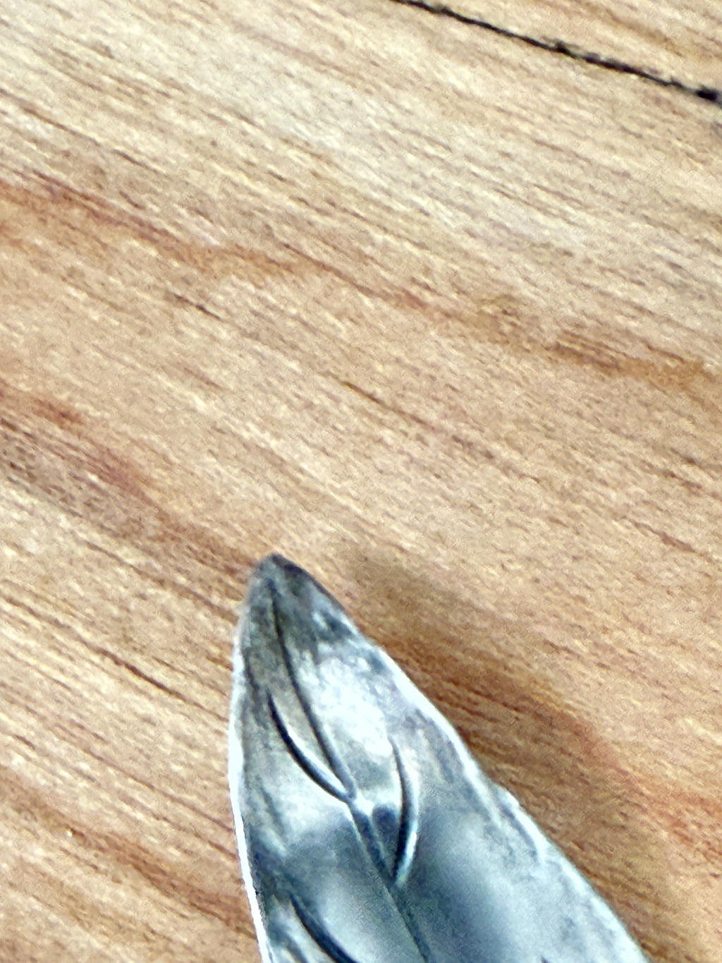 Vintage Stuart NYE Sterling Silver Leaf Brooch Circa 1930s