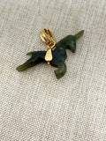 Nephrite Jade Unicorn Charm Pendant
