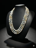 Smokey Grey Giorbertite Beaded Necklace